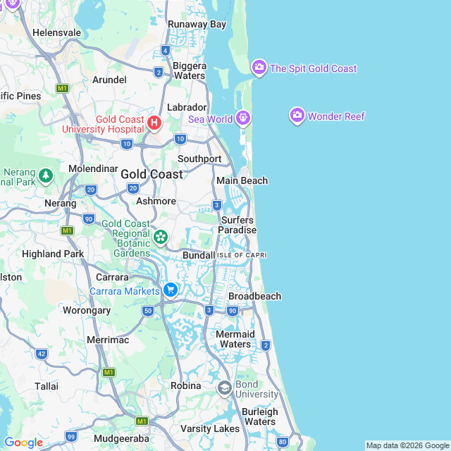 Approximate location