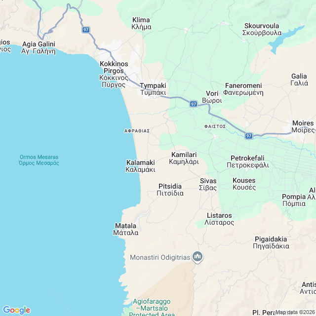 Approximate location