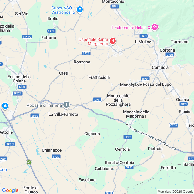 Approximate location
