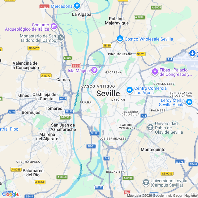 Approximate location