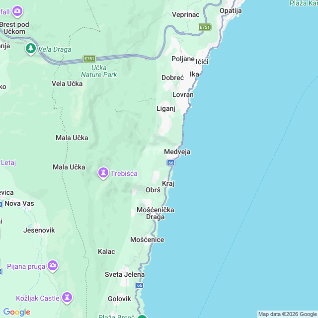 Approximate location