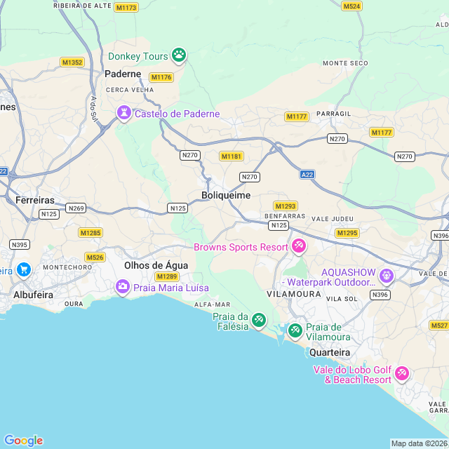 Approximate location