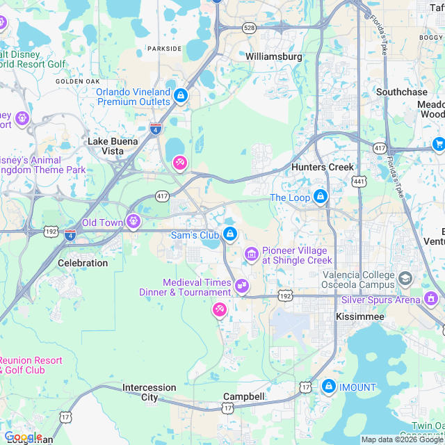 Approximate location