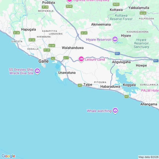 Approximate location