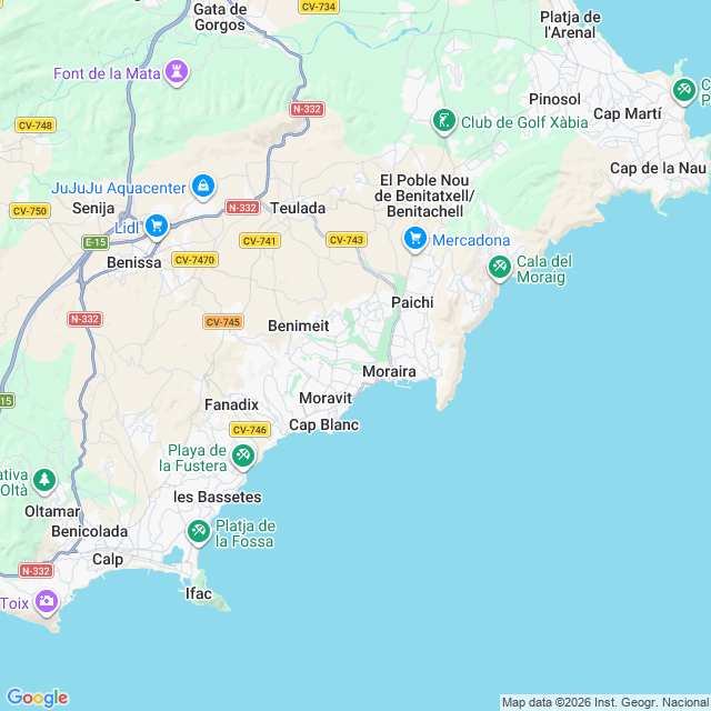 Approximate location