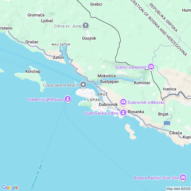 Approximate location