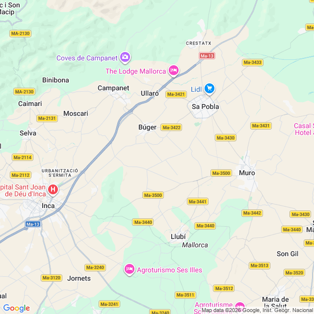 Approximate location