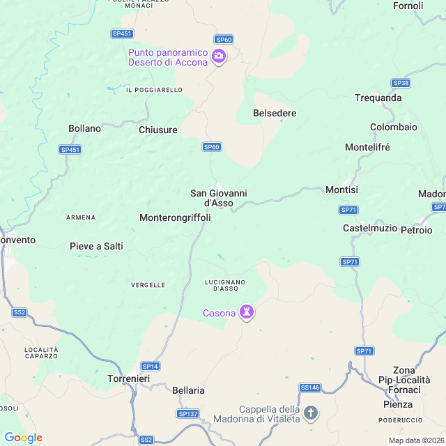 Approximate location