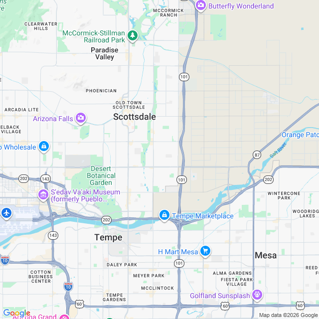 Approximate location