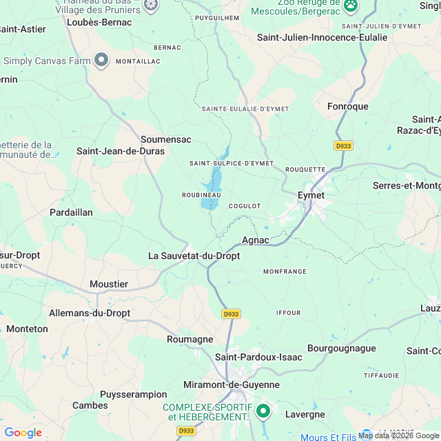 Approximate location