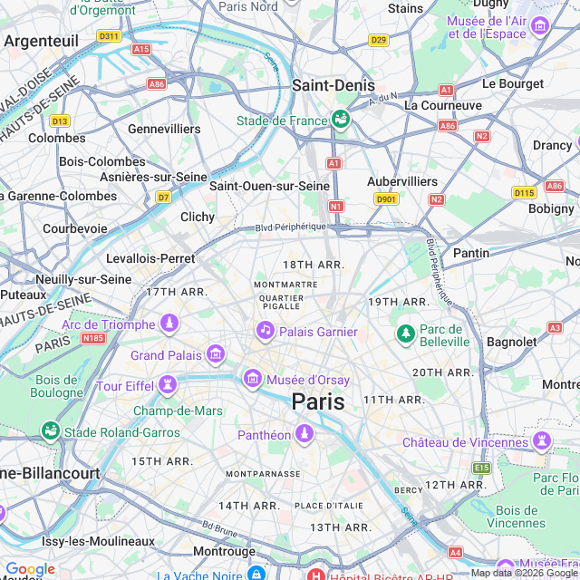 Approximate location