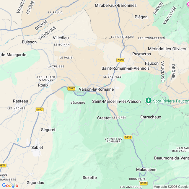 Approximate location
