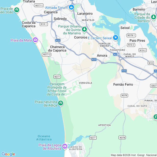 Approximate location