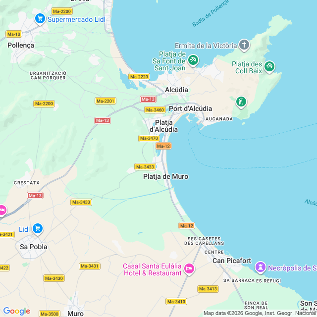 Approximate location