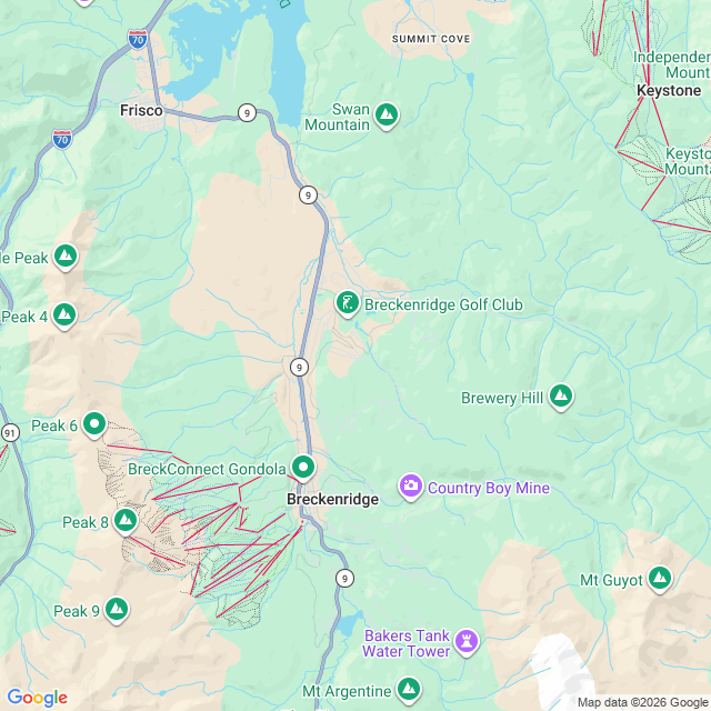 Approximate location