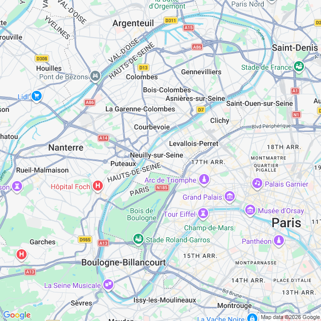 Approximate location