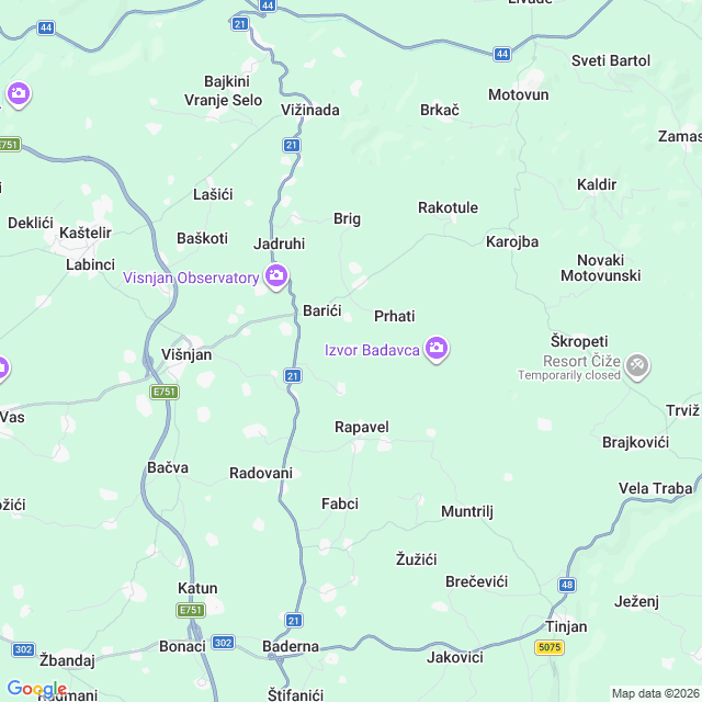 Approximate location