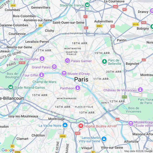Approximate location