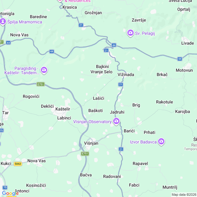 Approximate location