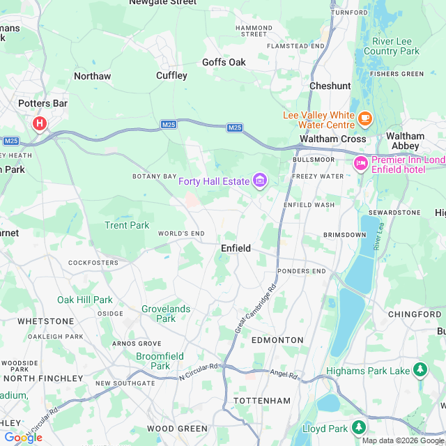 Approximate location