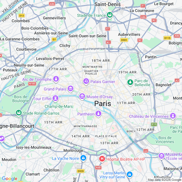 Approximate location