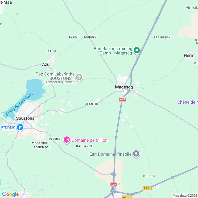 Approximate location