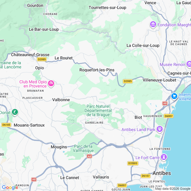 Approximate location