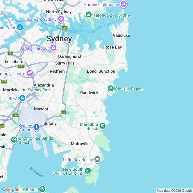 Approximate location