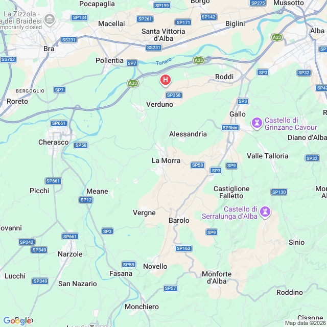 Approximate location