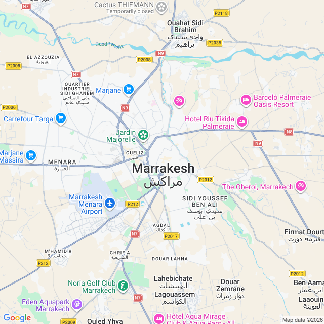 Approximate location