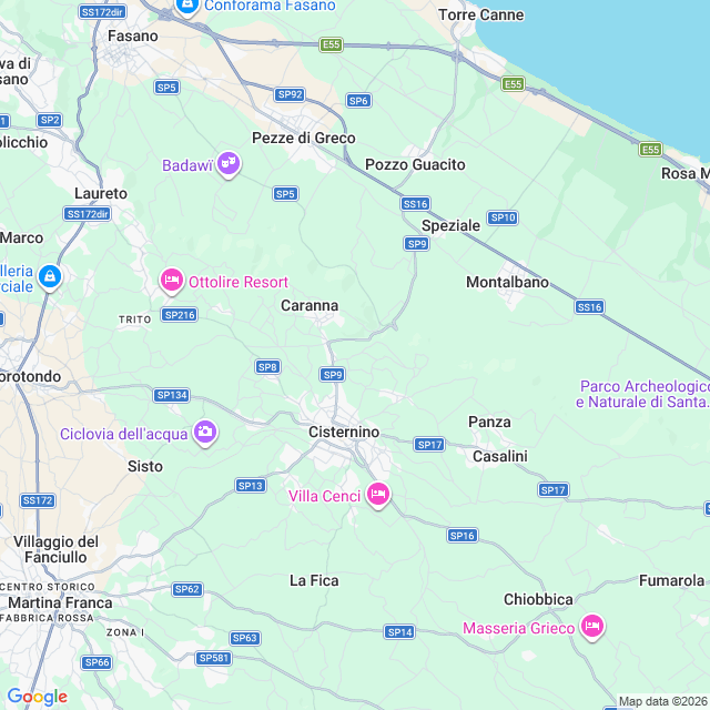 Approximate location