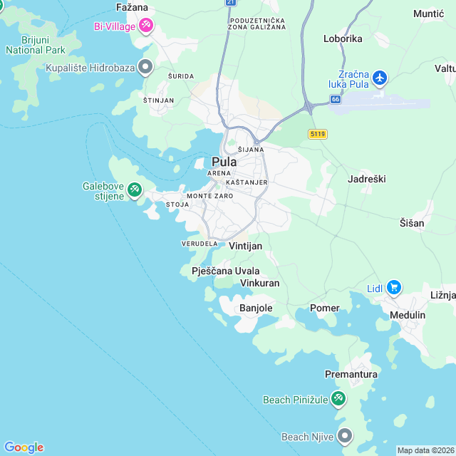 Approximate location