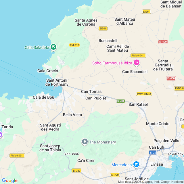 Approximate location