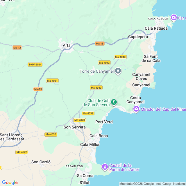 Approximate location