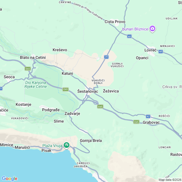 Approximate location