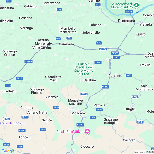 Approximate location