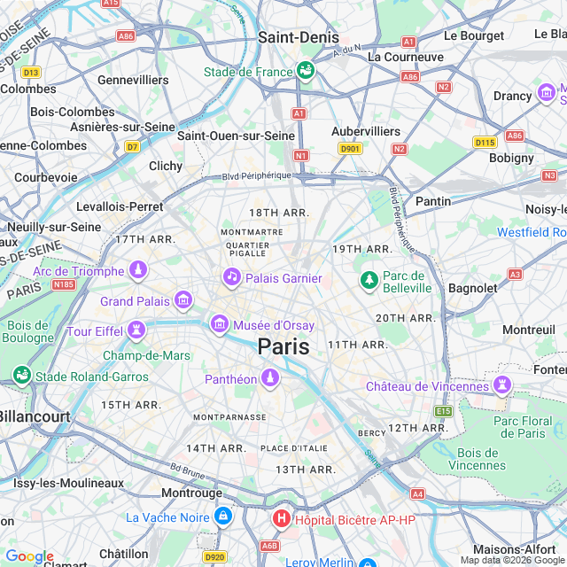Approximate location
