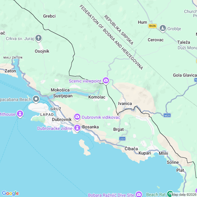 Approximate location
