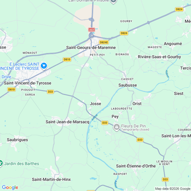 Approximate location