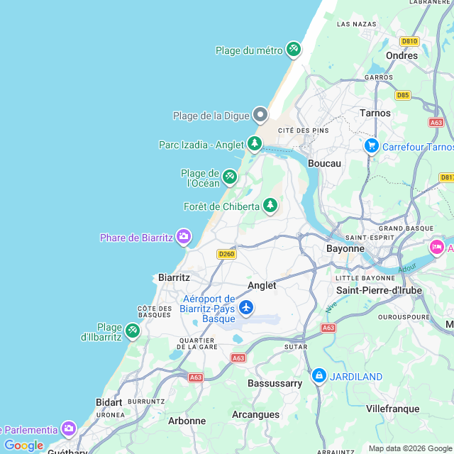 Approximate location