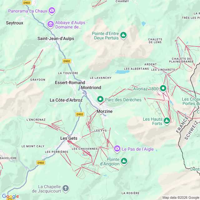 Approximate location
