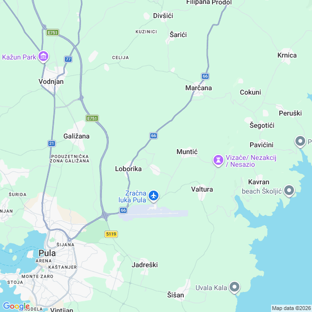 Approximate location
