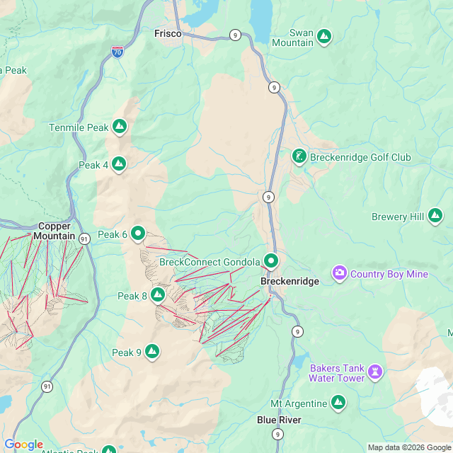 Approximate location