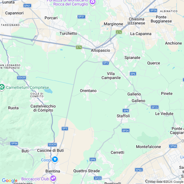 Approximate location
