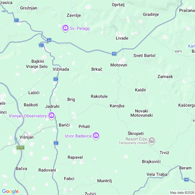 Approximate location