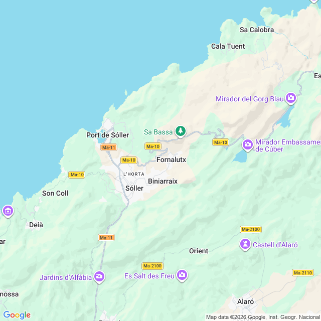 Approximate location