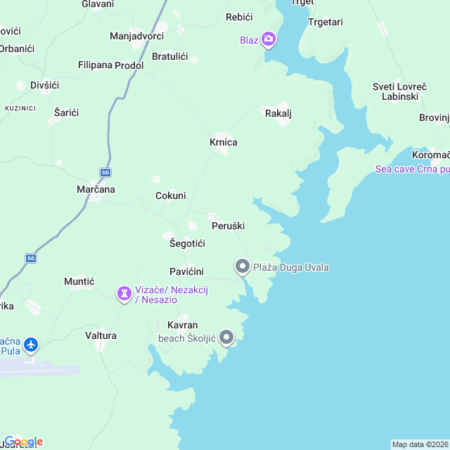 Approximate location