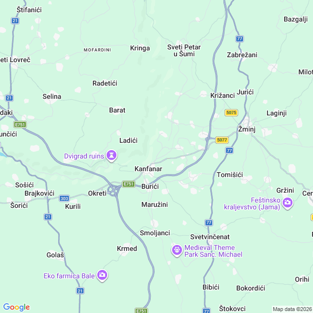Approximate location