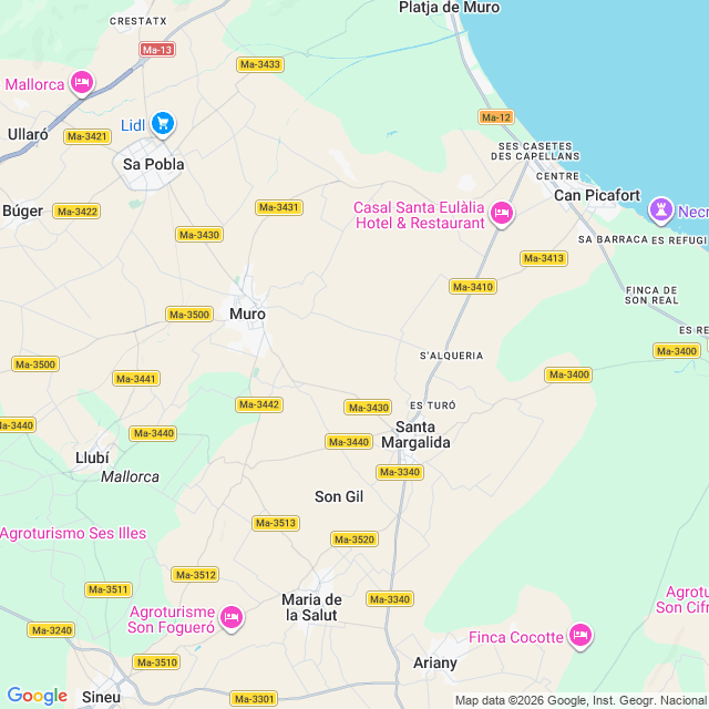 Approximate location