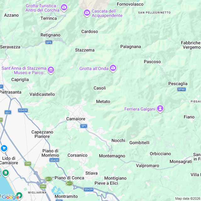 Approximate location